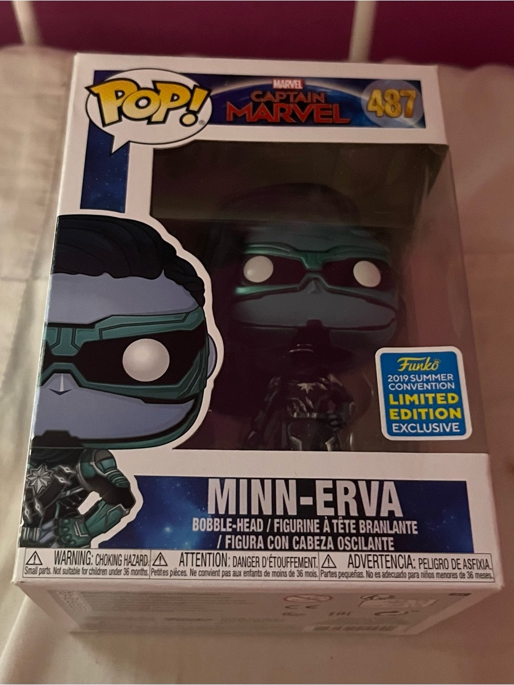 Funko Pop Minn-Erva Captain Marvel